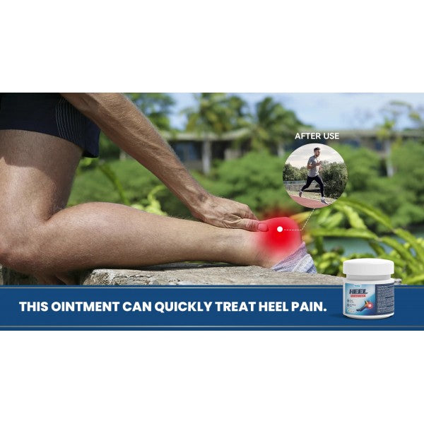 Sumifun Heel Pain Relief Cream - Plantar Fasciitis Treatment, Cracked Heels & Foot Pain Solution
