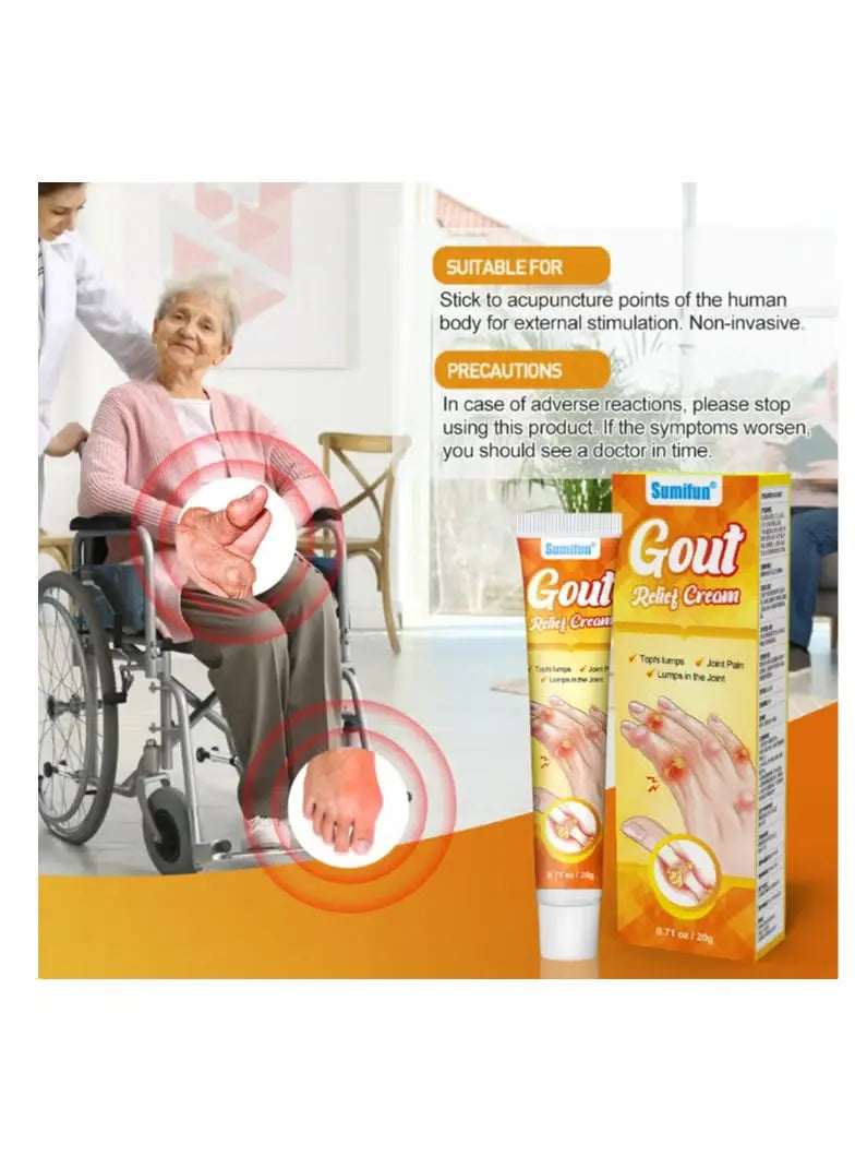 Sumifun Gout Relief Cream for Joint Pain & Swelling Zaynora Beauty
