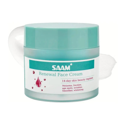 SAAM Renewal Face Cream – Daily Anti-Aging & Revitalizing Moisturizer Beauty Hunt