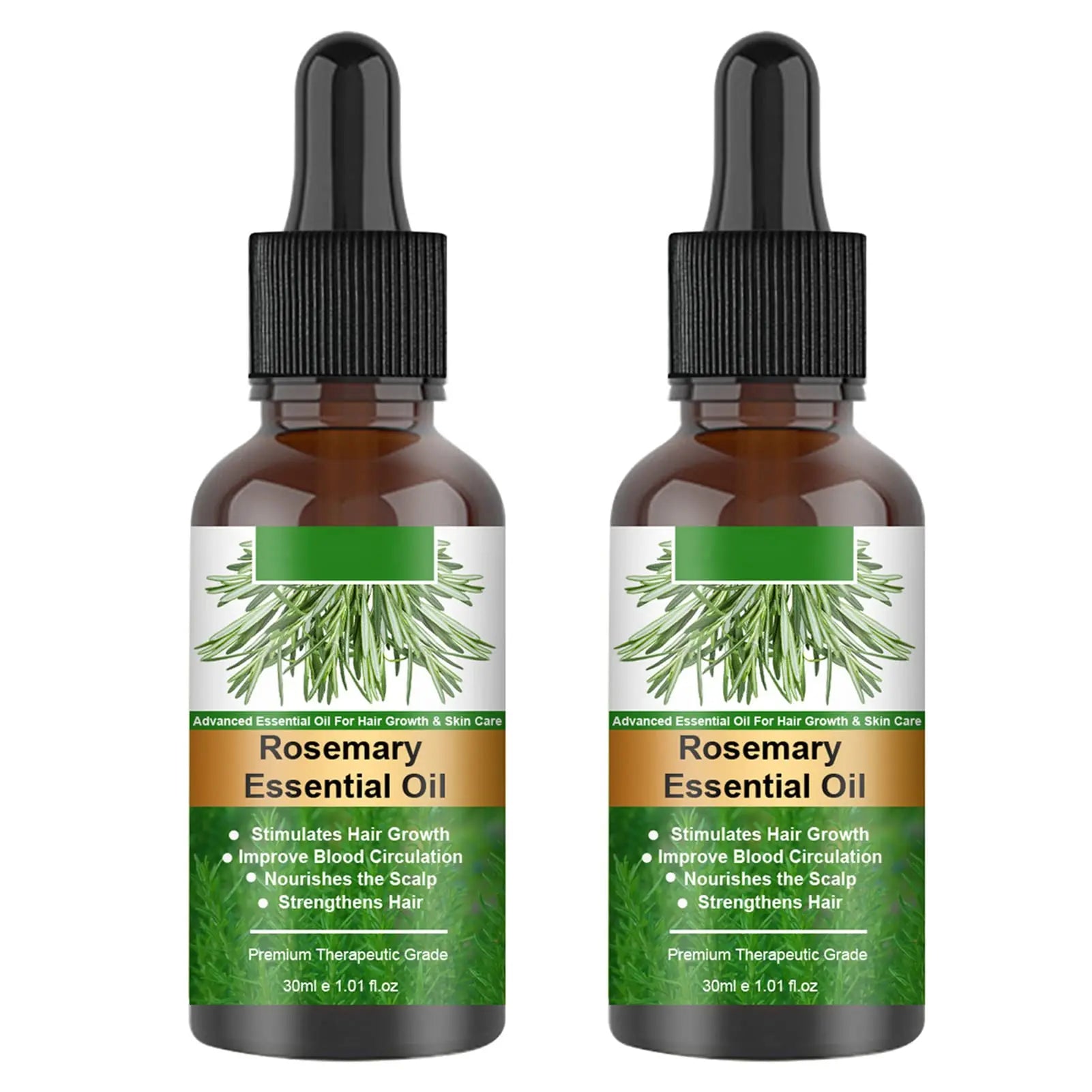 Rosemary Essential Oil for Hair Growth - Pure & Natural Hair Care Oil Beauty Hunt
