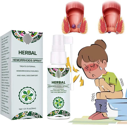 Ellehoe Herbal Hemorrhoids Spray - Instant Soothing Relief Beauty Hunt