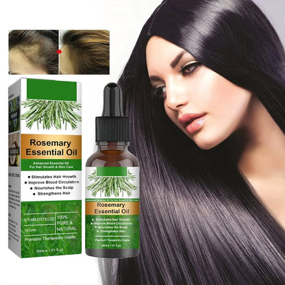 Rosemary Essential Oil for Hair Growth - Pure & Natural Hair Care Oil Beauty Hunt