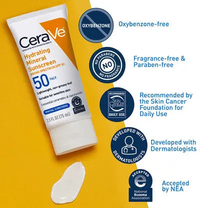 Hydrating Sunscreen SPF 50 – Broad Spectrum Protection - Beauty Hunt
