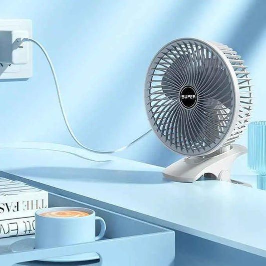 Desk Clip Fan Zaynora Beauty