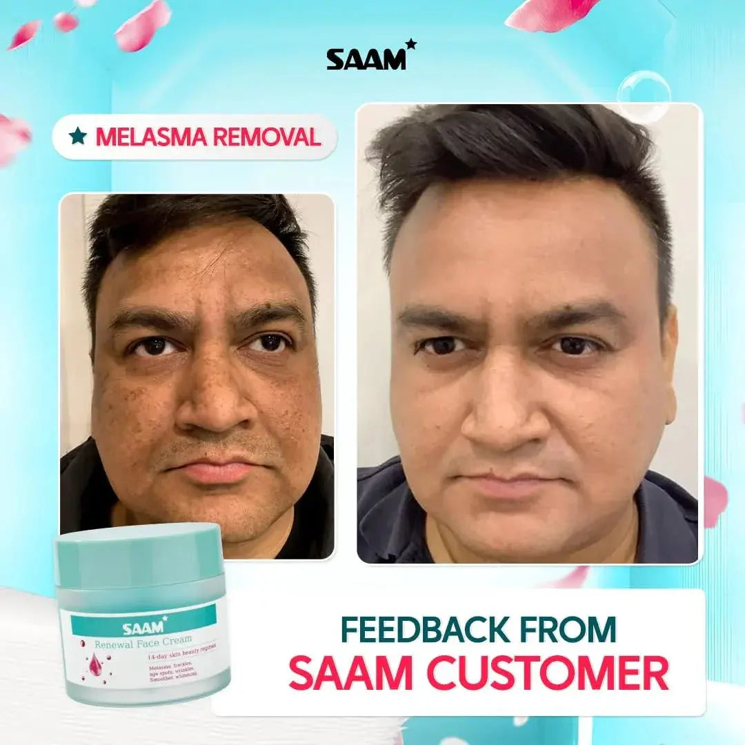 SAAM Renewal Face Cream – Daily Anti-Aging & Revitalizing Moisturizer Beauty Hunt