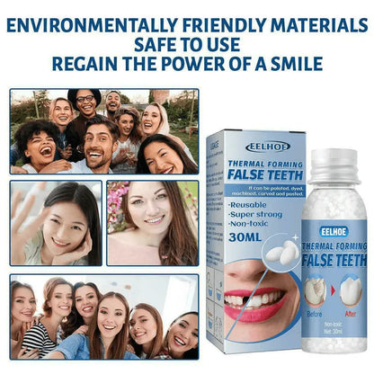 Eelhoe Thermal Forming False Teeth – Custom Fit & Instant Comfort Zaynora Beauty
