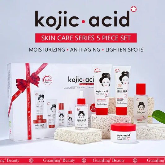 GuanJing Kojic Acid Skin Care Set for Brightening Zaynora Beauty