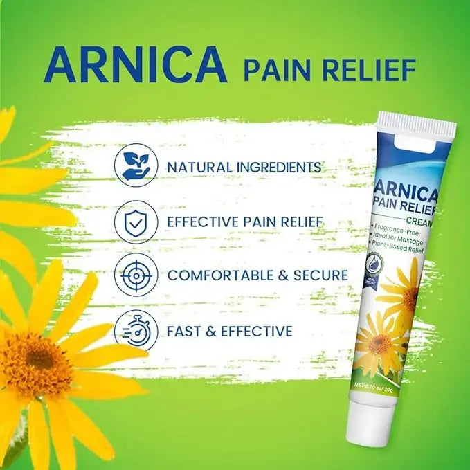 Sumifun Arnica Cream - Natural Pain Relief for Joints & Muscles Beauty Hunt