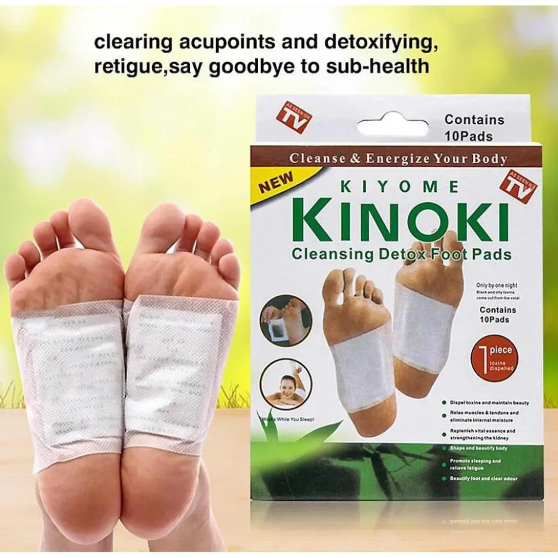 Kinoki Cleansing Detox Foot Pads – Detox While You Sleep Beauty Hunt