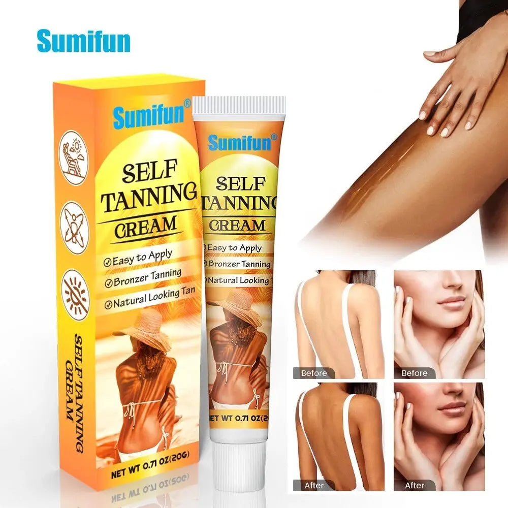 Sumifun Self Tanning Cream – Natural-Looking Sunless Glow - Beauty Hunt